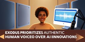 Exodus Prioritizes Authentic Human Voiceover Over AI Innovations
