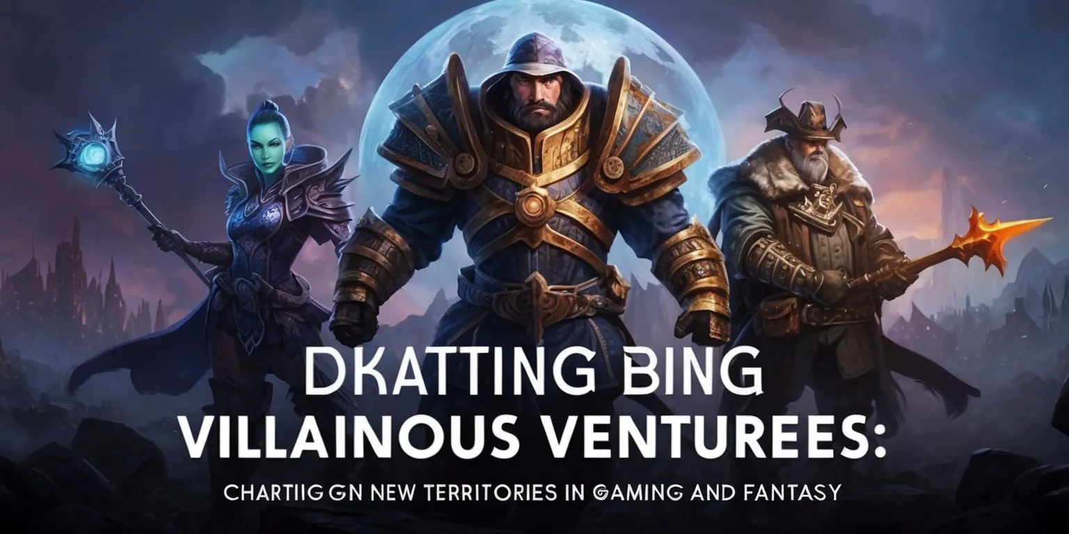 Villainous Ventures: Charting New Territories in Gaming and Fantasy