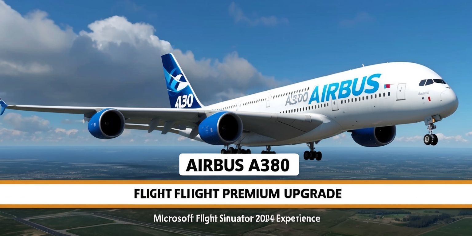 Airbus A380 Premium Upgrade Elevates Microsoft Flight Simulator 2024 Experience