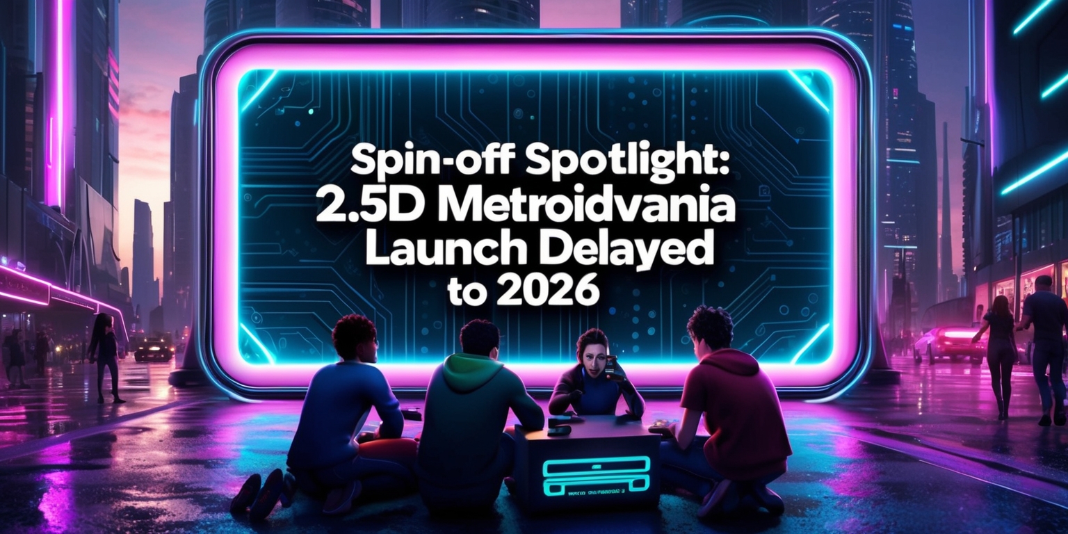 Spin-Off Spotlight: 2.5D Metroidvania Launch Delayed to 2026