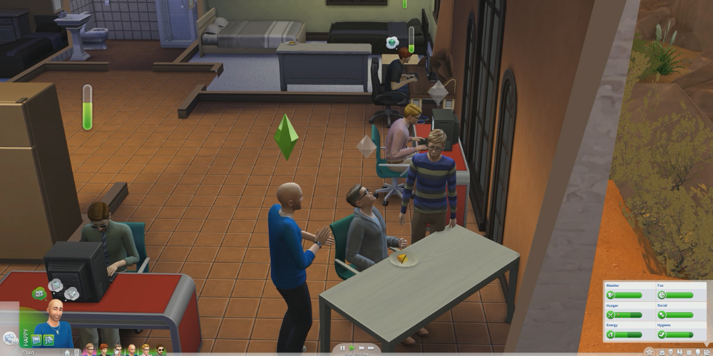 Sims 4 gameplay